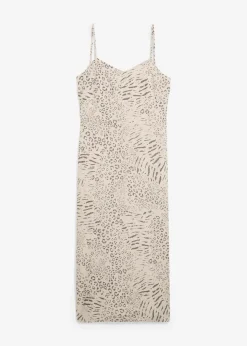 Trägerkleid aus fließender Viskose