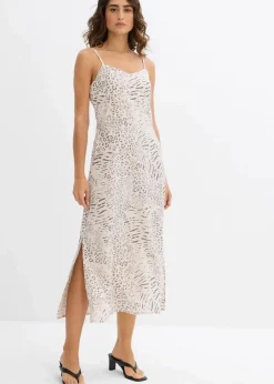 Trägerkleid aus fließender Viskose