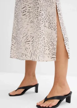 Trägerkleid aus fließender Viskose