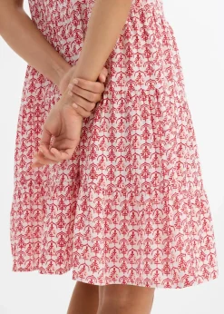 Trägerkleid aus fließender Viskose