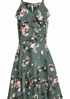 Trägerkleid aus reiner Viskose