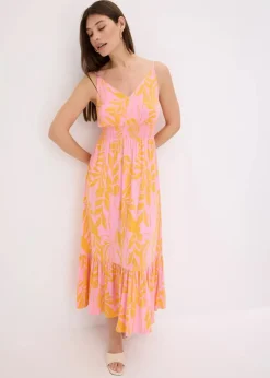 Trägerkleid aus softem Viskose-Mix