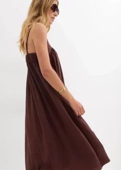 Trägerkleid aus softem Viskose-Mix