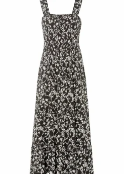 Trägerkleid aus Viskose-Mix