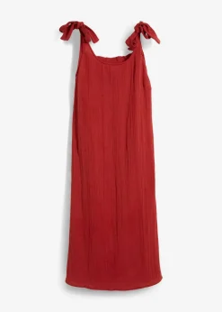 Trägerkleid aus weichem Musselin