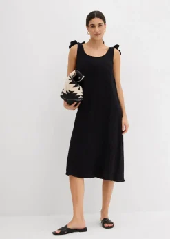 Trägerkleid aus weichem Musselin