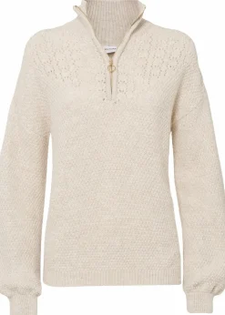 Troyer Pullover mit Ajourmuster