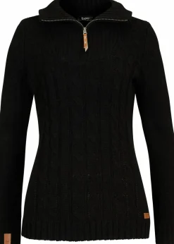 Troyer Pullover mit Zopfmuster