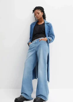 T-Shirt aus Baumwoll-Viskose-Mix