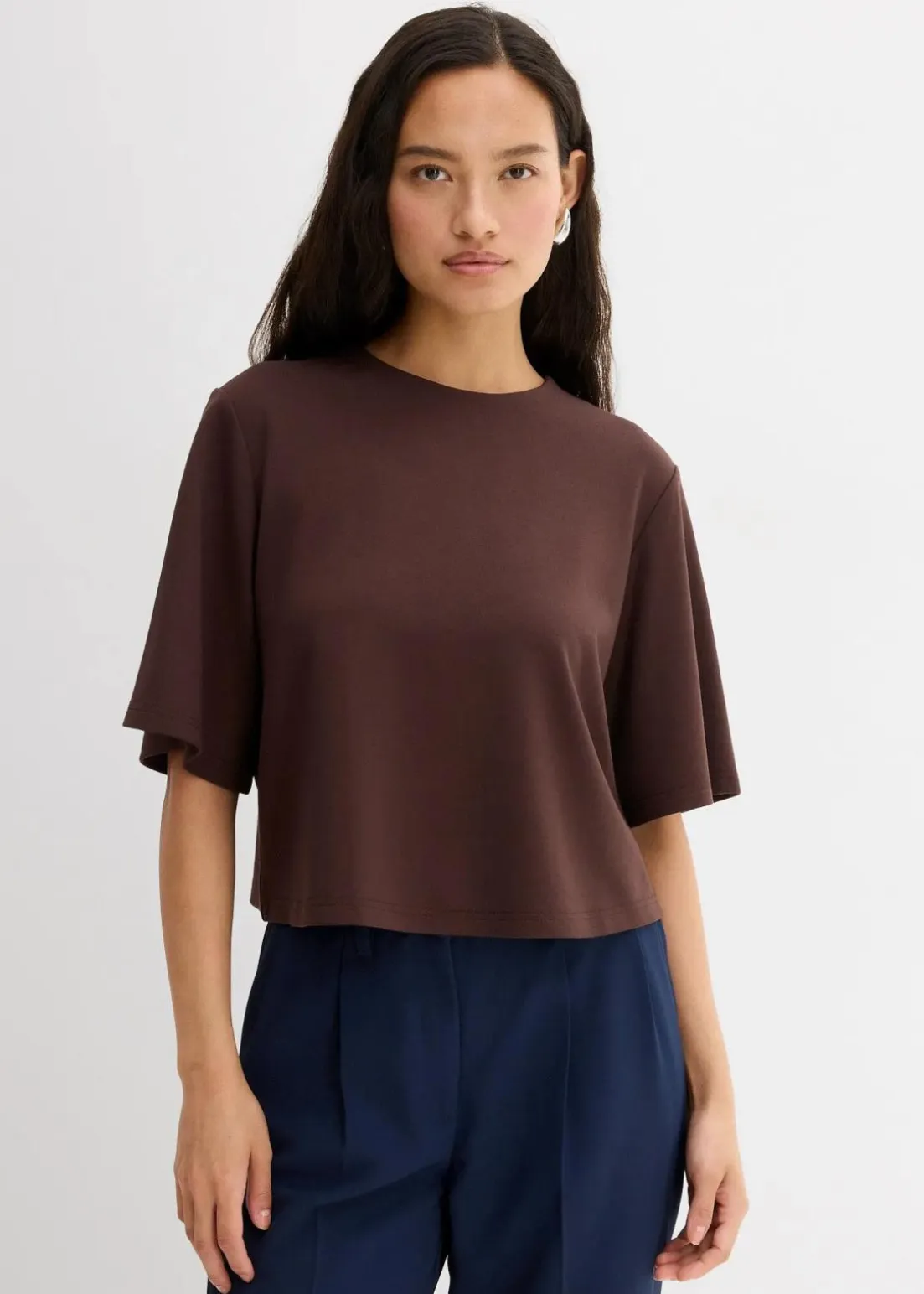 T-Shirt aus bequemen Punto di Roma