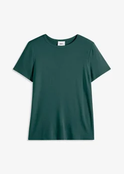 T-Shirt aus fließender Viskose