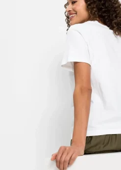 T-Shirt aus reiner Baumwolle