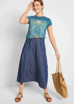 T-Shirt aus reiner Baumwolle