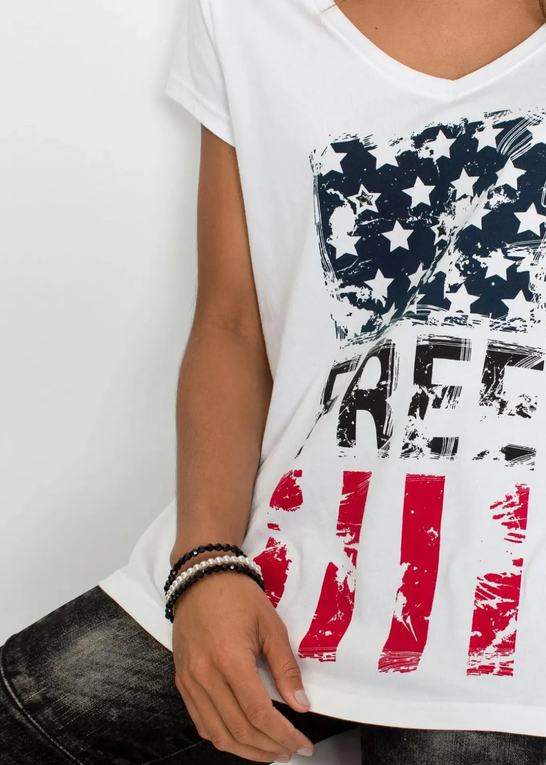 T-Shirt aus reiner Baumwolle