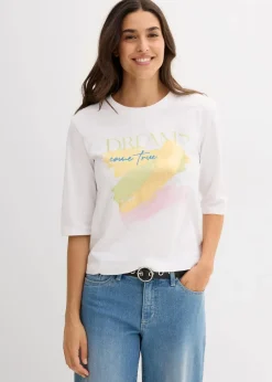 T-Shirt aus reiner Bio-Baumwolle