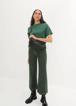 T-Shirt aus reiner schwerer Bio-Baumwolle