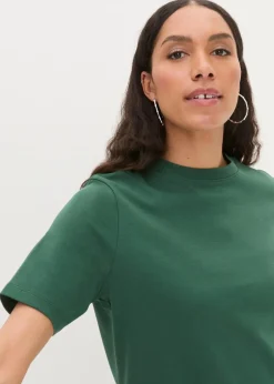 T-Shirt aus reiner schwerer Bio-Baumwolle