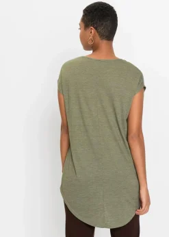 T-Shirt aus softem Viskose-Mix