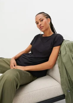 T-Shirt aus softer Viskose