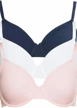 T-Shirt BH mit Bügel aus Bio-Baumwolle (3er Pack)