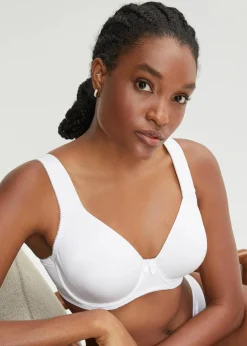 T-Shirt BH mit Bügel und Glanzeffekt (2er Pack)