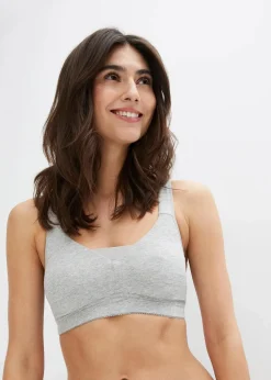 T-Shirt BH ohne Bügel mit Baumwolle (2er Pack)