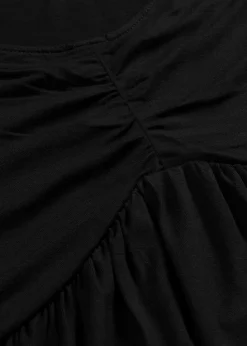 T-Shirt in A-Linie, kurzarm