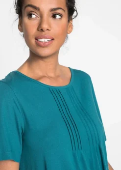 T-Shirt in A-Linien-Form, kurzarm