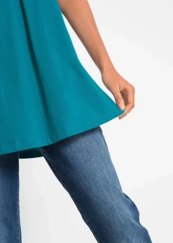 T-Shirt in A-Linien-Form, kurzarm