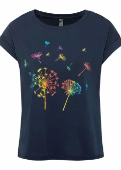 T-Shirt mit floralem Print