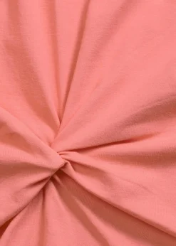 T-Shirt mit Knotendetail