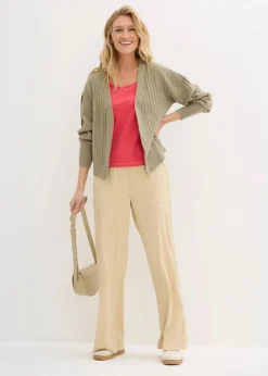 T-Shirt mit tiefem Rückenausschnitt