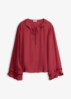 Tunika aus feinem Viskose-Mix