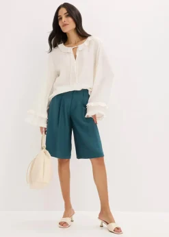 Tunika aus feinem Viskose-Mix