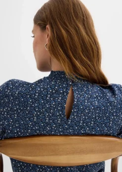 Tunika aus fließender Viskose