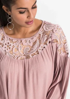 Tunika aus fließender Viskose