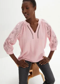 Tunika aus luftigem Musselin