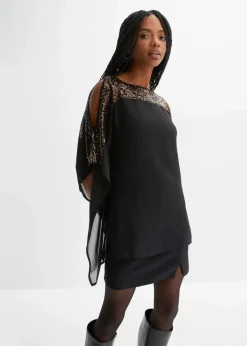 Tunika mit Pailletten