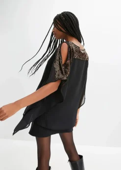 Tunika mit Pailletten