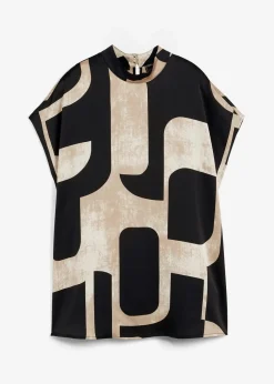 Tunikabluse aus Satin