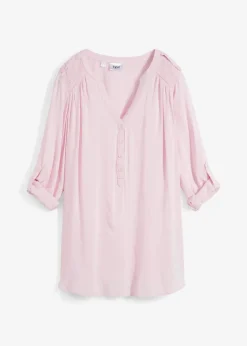 Tunikabluse aus softer Viskose