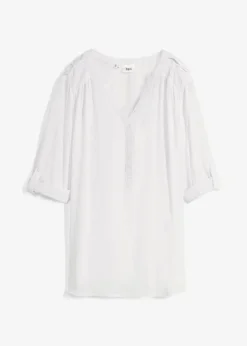 Tunikabluse aus softer Viskose