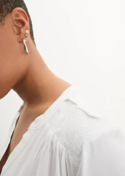 Tunikabluse aus softer Viskose