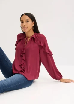 Tunikabluse mit Volants