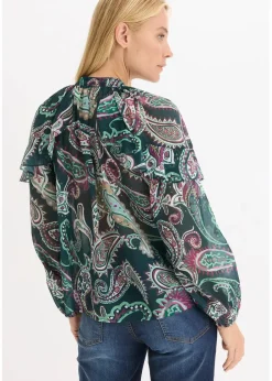 Tunikabluse mit Volants