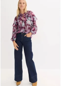 Tunikabluse mit Volants