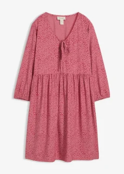 Tunika-Kleid aus fließender Vikose