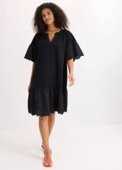 Tunika-Kleid aus reiner Bio-Baumwolle