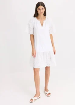 Tunika-Kleid aus reiner Bio-Baumwolle