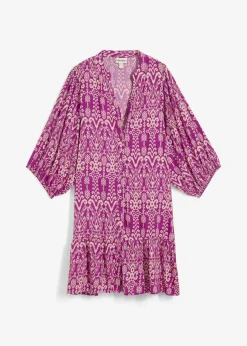 Tunika-Kleid aus softer Viskose